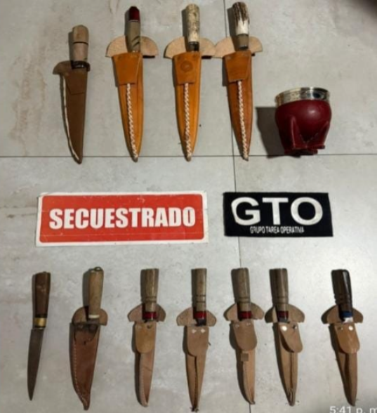 allanamiento positivo en Avambaé taller