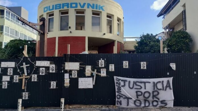 Villa Gesell: reclamos a la Justicia a siete meses de la tragedia del Hotel Dubrovnik