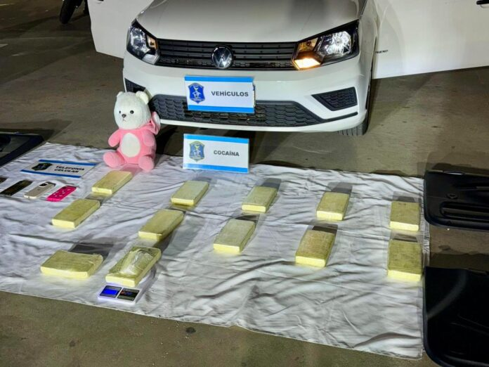 Traficaban cocaína a Uruguay y volvían con miles de dólares escondidos en ositos de peluche