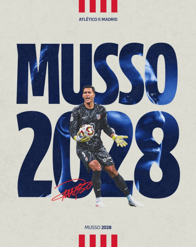 nicoleño Juan Musso Atlético arquero
