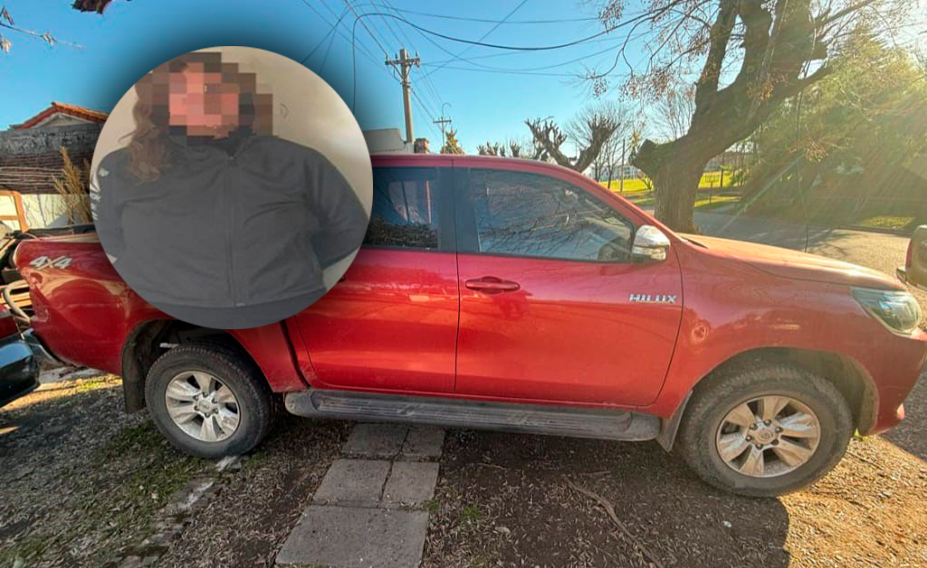 Barrio San Martín: secuestraron una Toyota Hilux con pedido de secuestro activo y detuvieron a una mujer de 55 años