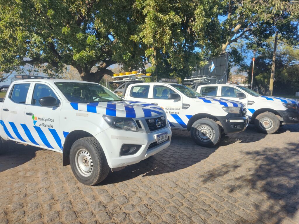 Presentaron los nuevos vehículos alquilados en Ramallo