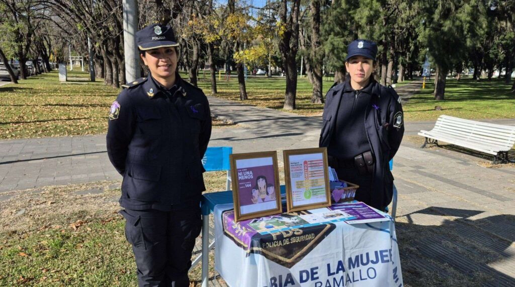 Jornada de Concientización por el Ni una Menos en Ramallo