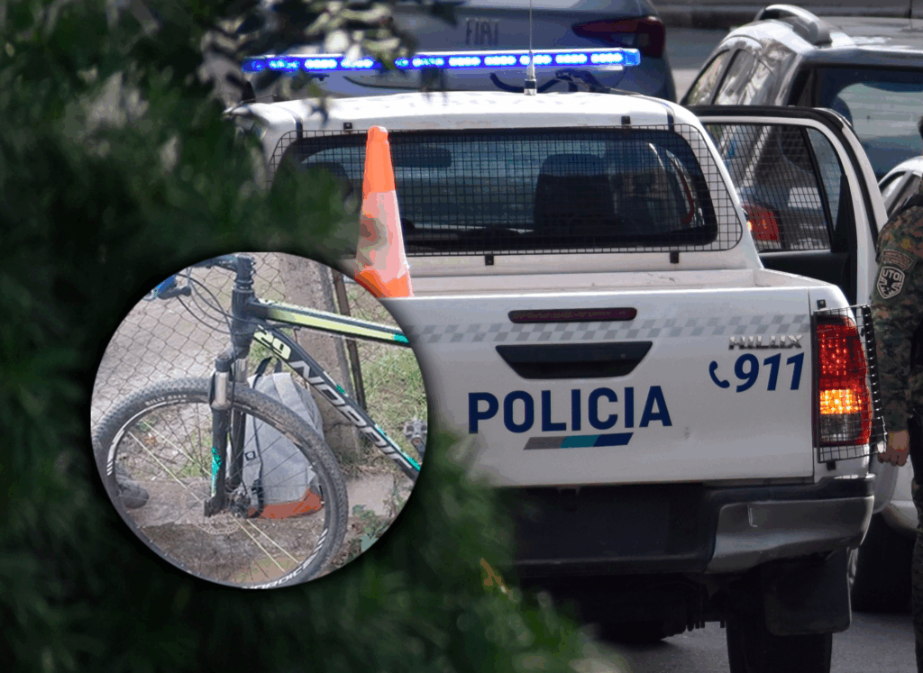 Chocó y lo dejó abandonado: un automóvil impactó contra un ciclista de 18 años en 9 de Julio y Alberdi