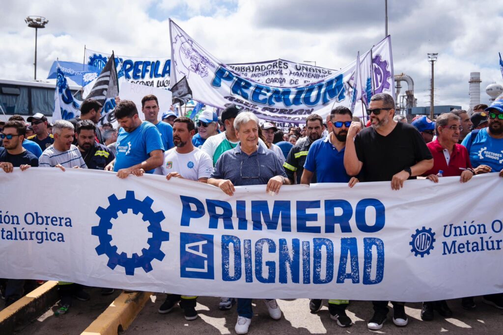 La UOM se moviliza exigiendo al Gobierno la homologación de la paritaria de metalúrgicos