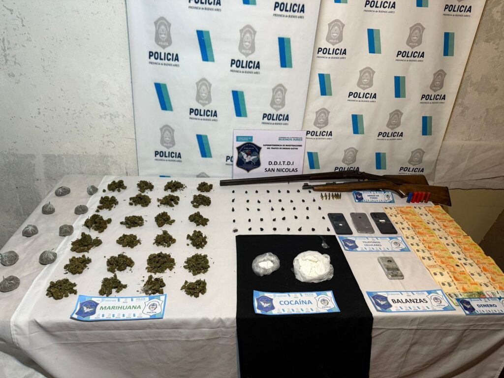 secuestró droga puntos clave de venta