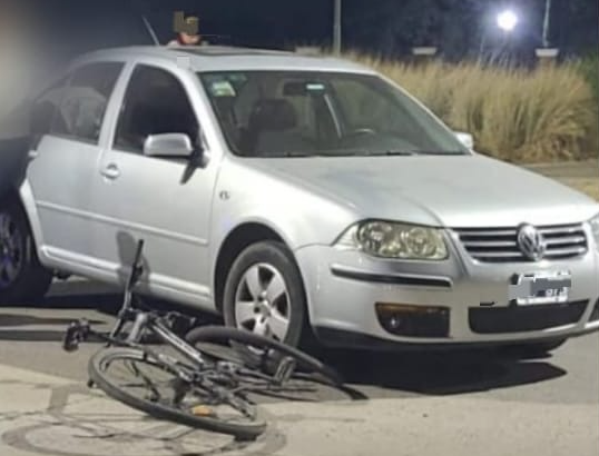 joven ciclista herido accidente