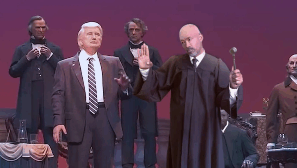 El regreso del "Trump robótico": la atracción de Disney que lo vuelve a poner en primera fila