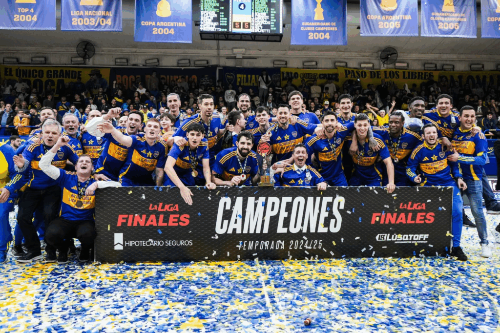 Básquet: con Torriani presente, Boca se consagró campeón de la Liga Nacional