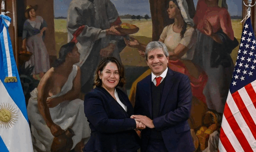 Caputo se reunió con la nueva encargada de negocios de Estados Unidos
