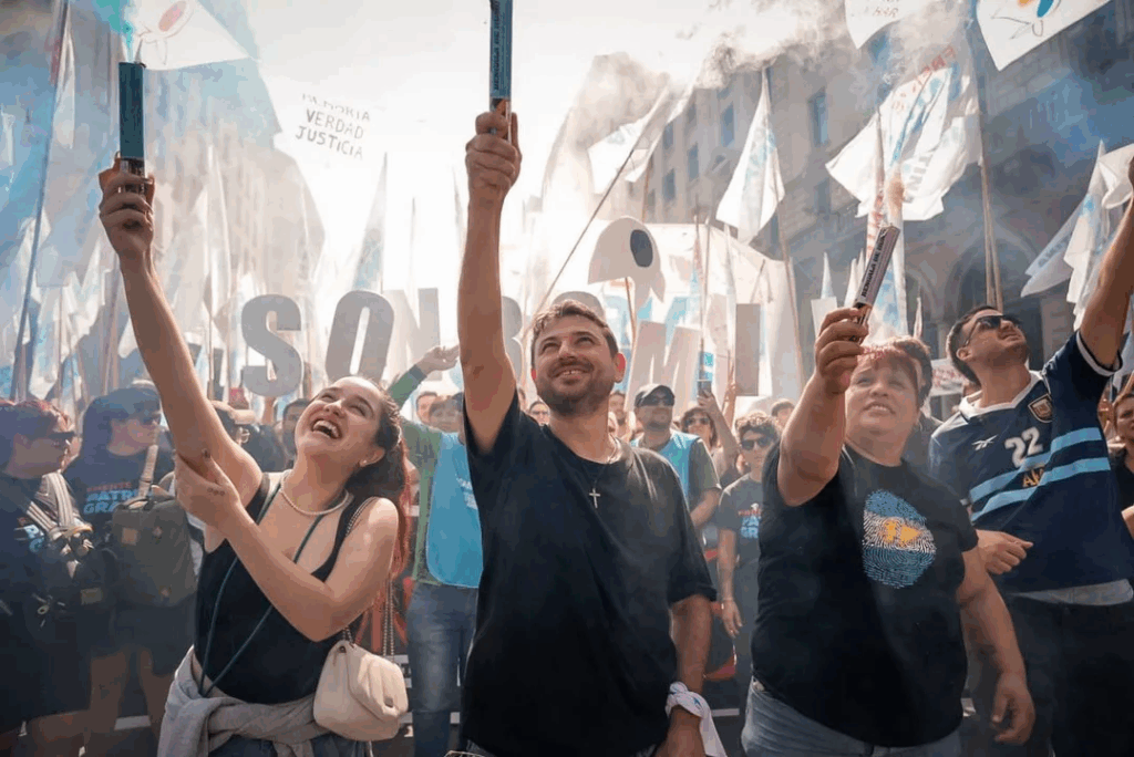Grabois cargó contra Espert por las detenciones: "Fue a esconderse abajo de la pollera de mamá estado"