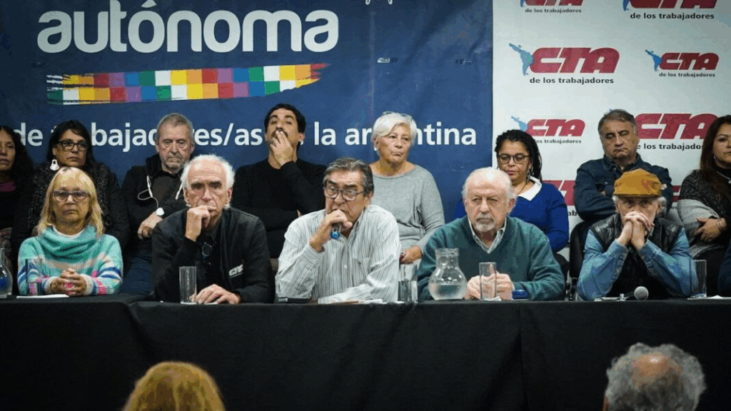 CTA presentaron un decálogo contra Milei