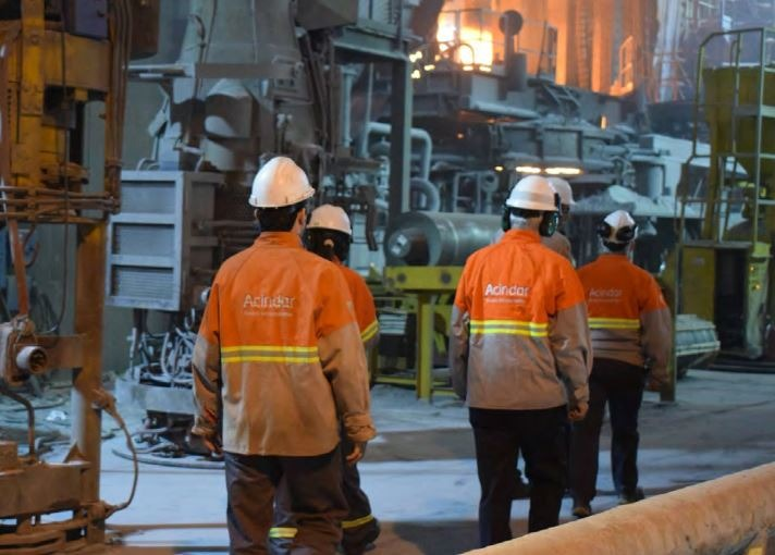 producción de acindar cayó villa constitución