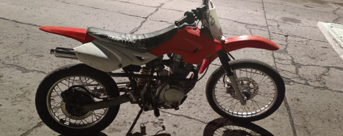moto con pedido de secuestro hurto
