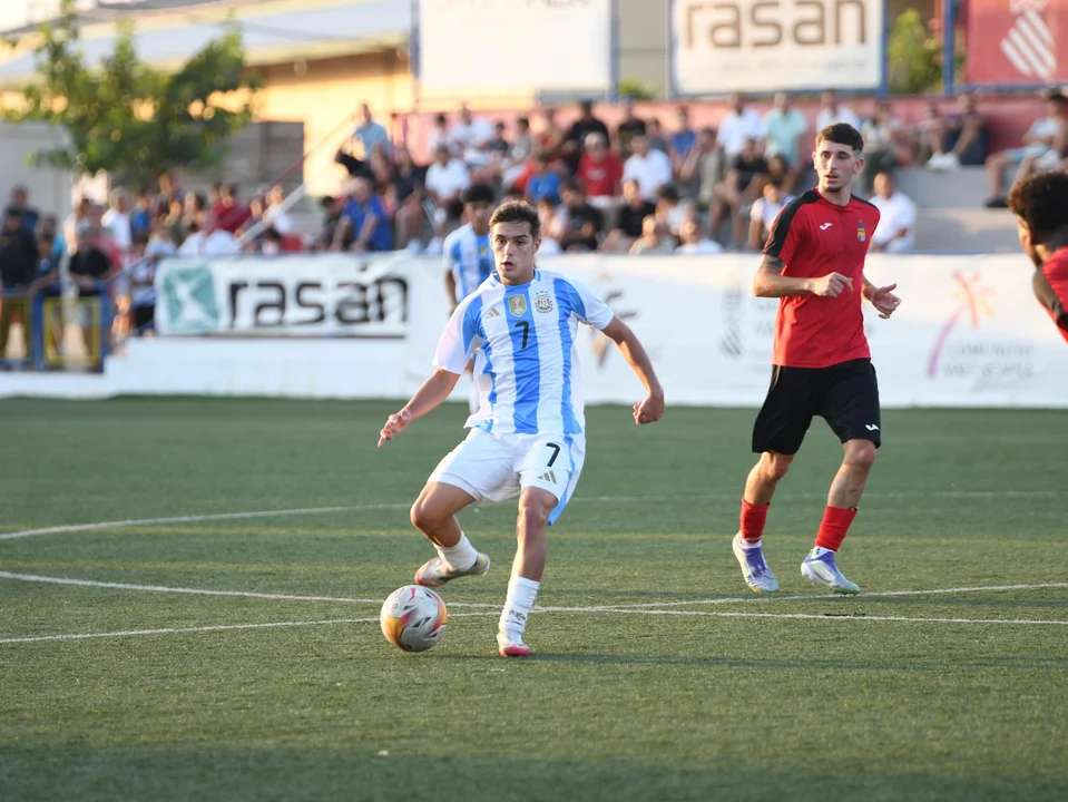Argentina Sub-17 goleó a Alboraya y se metió en la final del Torneo de L’Alcudia