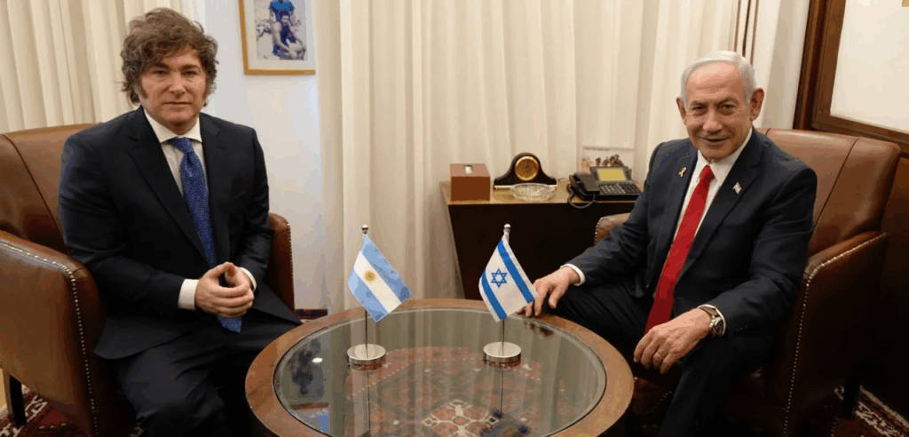 Netanyahu planea visitar la Argentina para reunirse con Milei