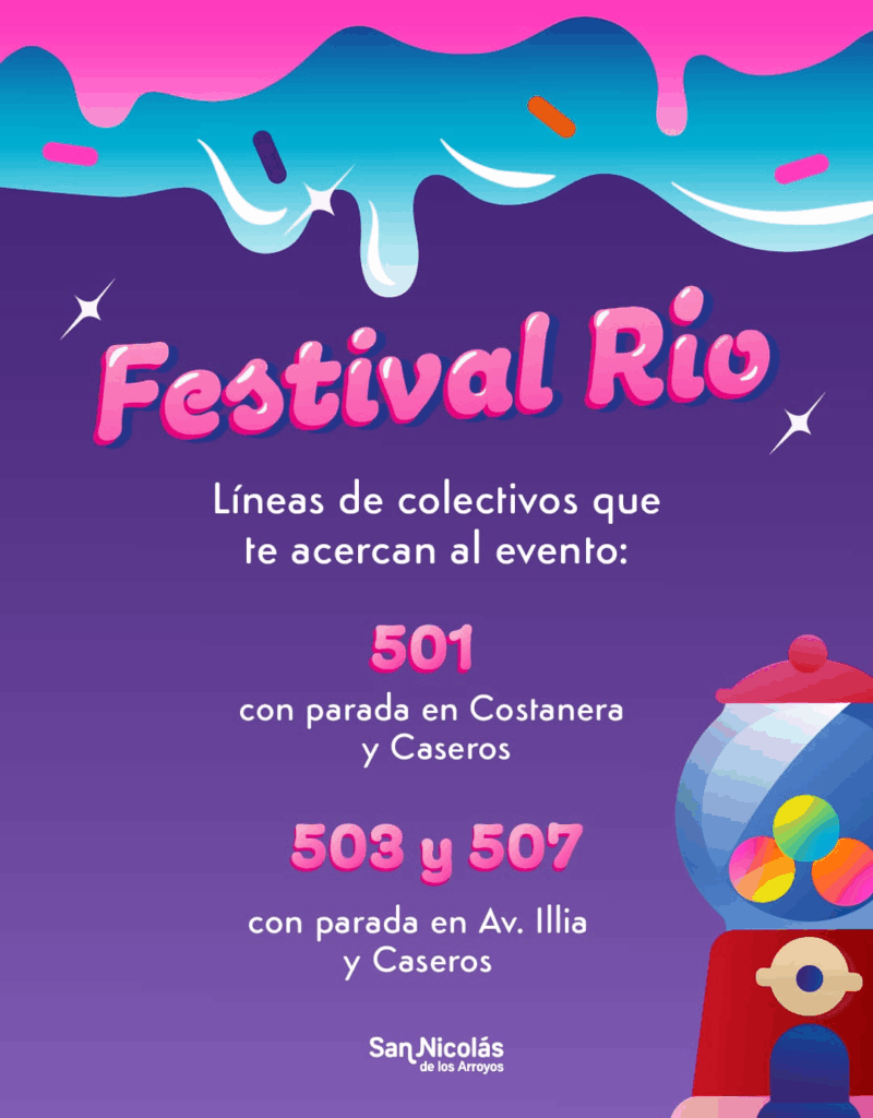 recorrido durante el Festival Rico yaguarón