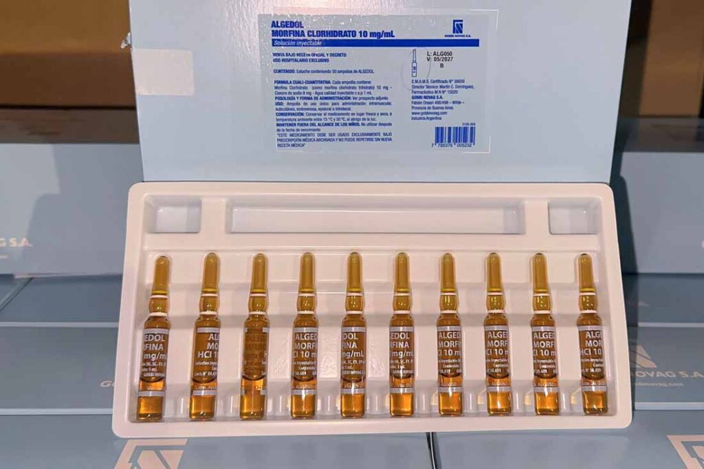 Cañuelas: interceptaron un camión que llevaba sin autorización remifentanilo, 15 veces más potente que el fentanilo