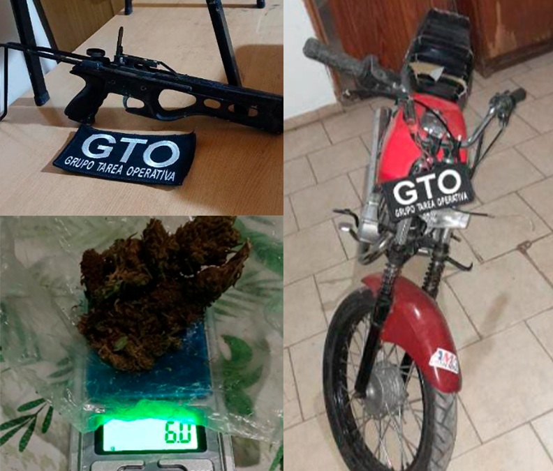 allanan una viviena en Villa Canto arma de fuego