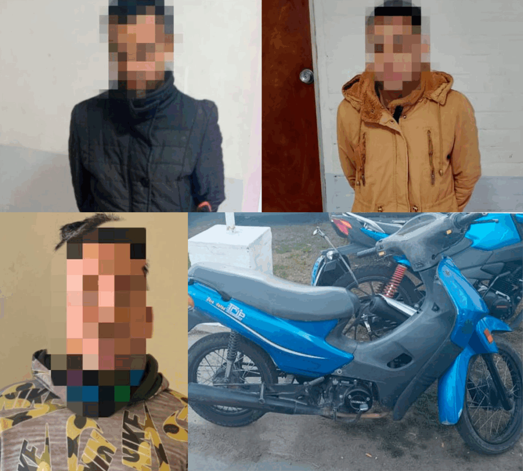 Aprehendieron a tres hombres en zona norte y sur por captura activa y adulteración de vehículo