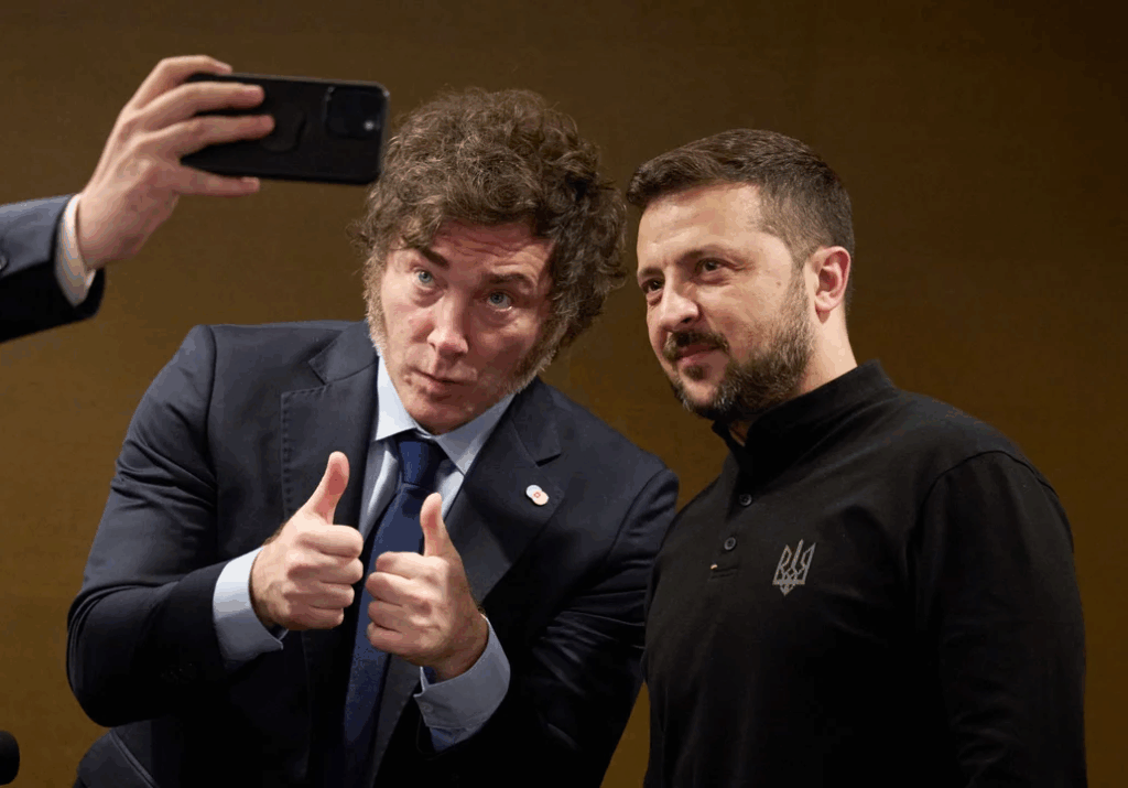 Milei se comunicará con Zelenski Ucrania
