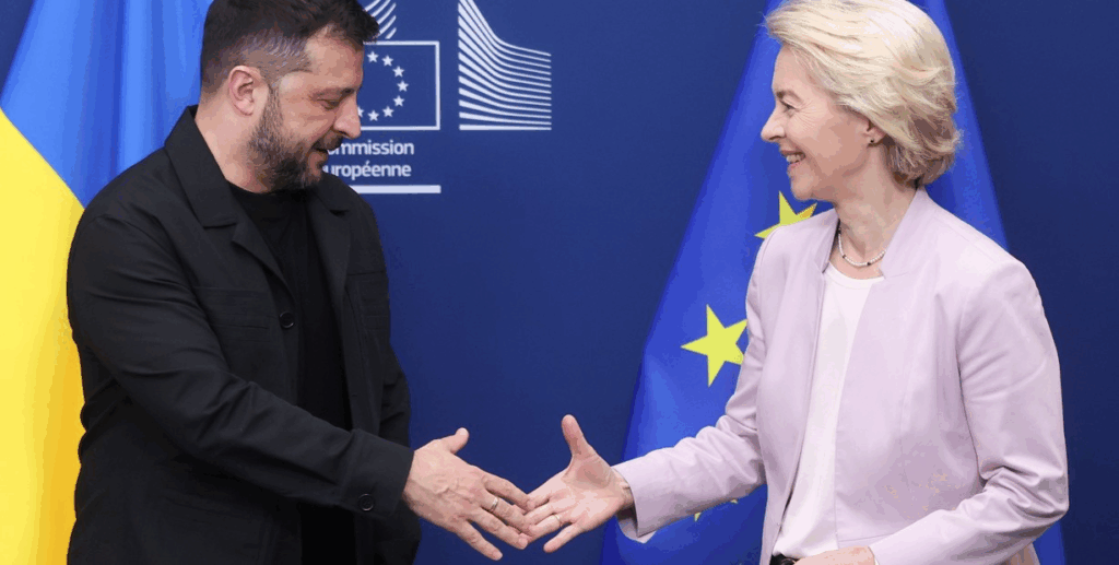 Zelenski y líderes europeos se preparan Trump