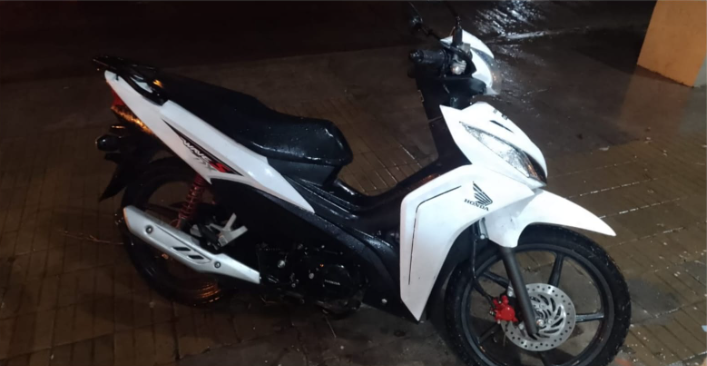 persecución disparos moto robada ramallo