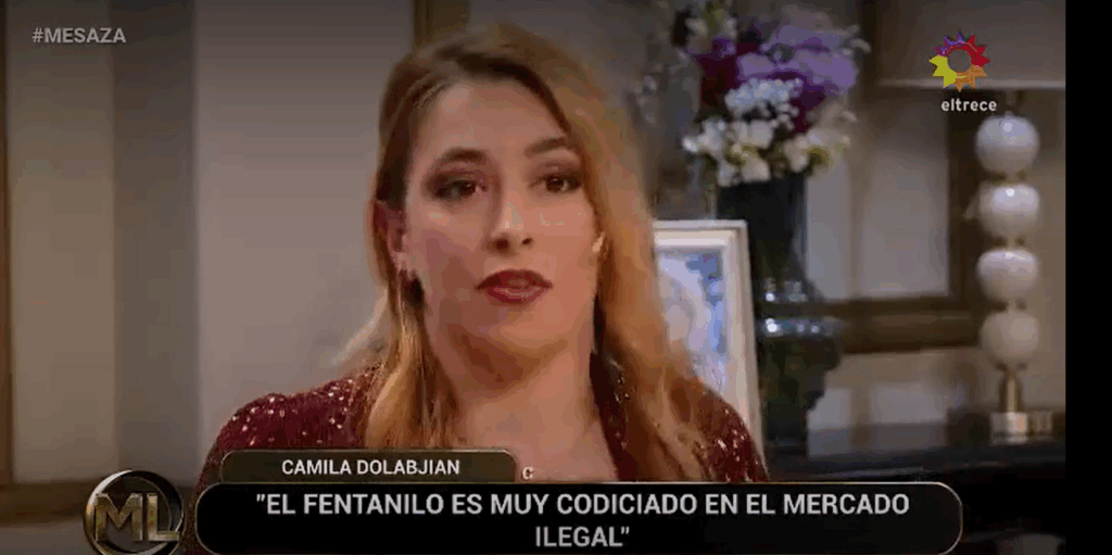 Camila Dolabjian García Furfaro fentanilo