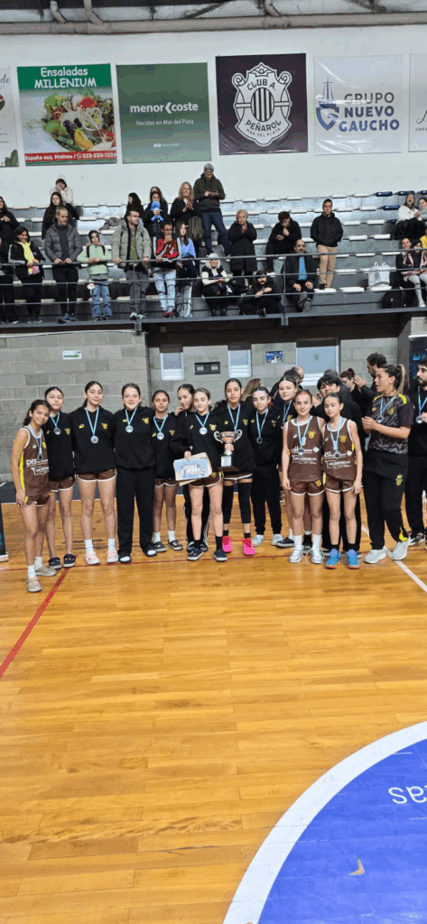 Básquet femenino: San Nicolás subcampeón del Provincial Sub-13