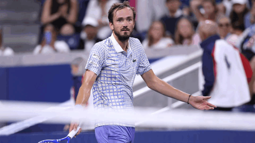 Medvedev quedó eliminado del US Open benjamín bonzi