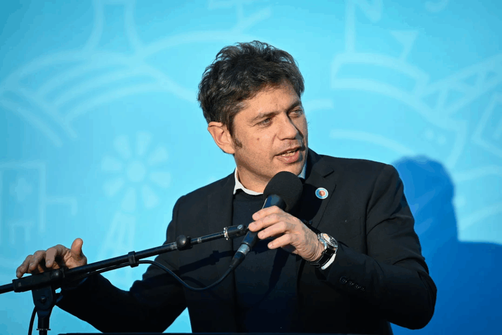 Kicillof lanzó otro mensaje en clave electoral: “Apostamos a otro modelo y lo vamos a demostrar en las urnas”
