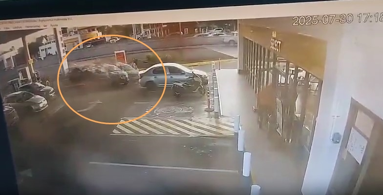 San Fernando: se descompensó al volante y mató a una mujer en una estación de servicio
