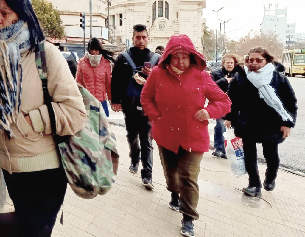 Llega un frente frío a la región y se prevé un marcado descenso de temperaturas