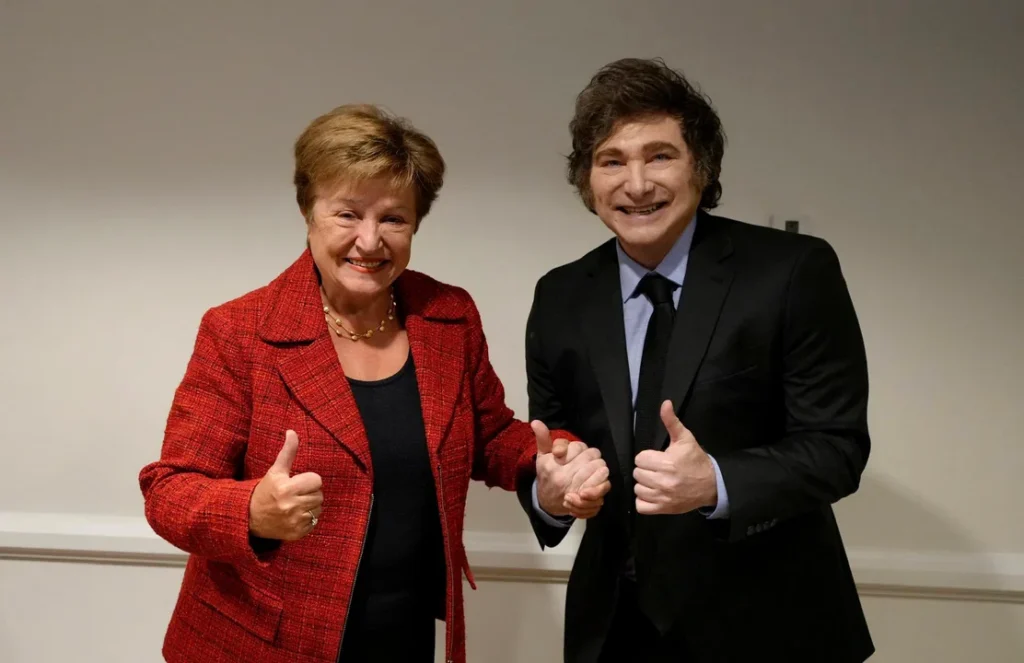 Milei se reunirá este miércoles Kristalina Georgieva