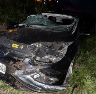 ramallo joven despistó en la ruta 51