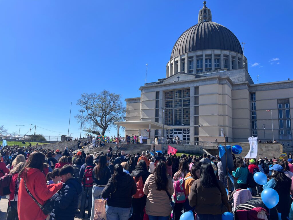 diócesis peregrinan al santuario virgen maría