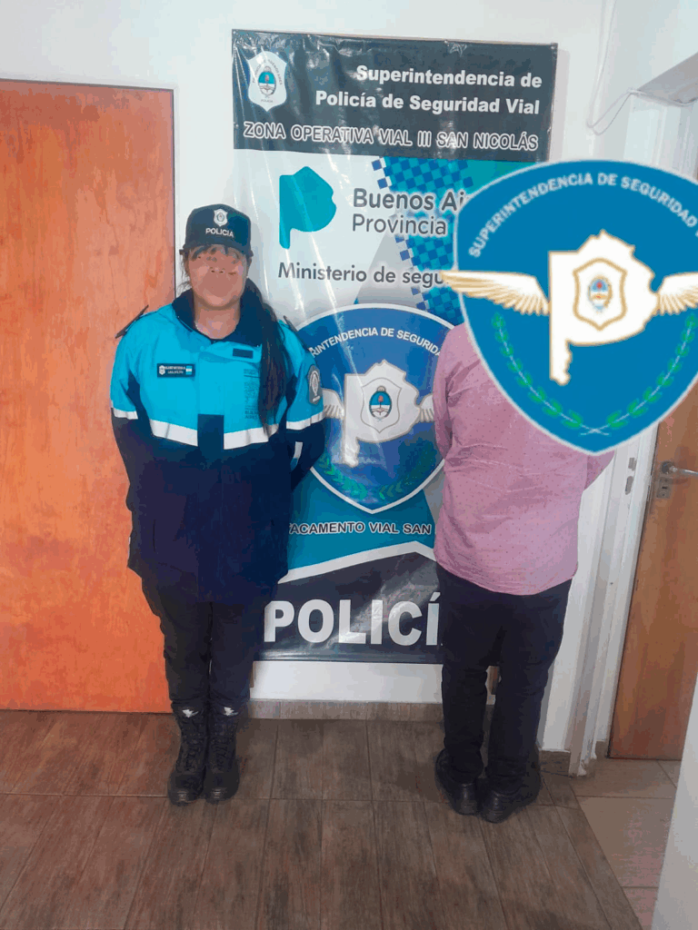 vehículo con pedido de secuestro activo ruta 9