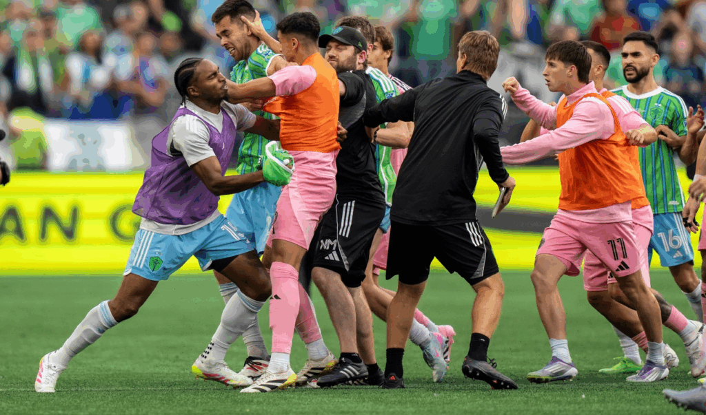 leagues cup pelea