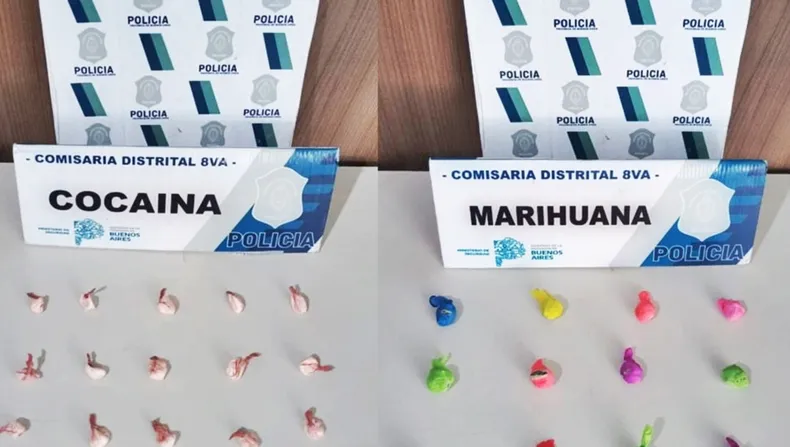 Mar del Plata: detuvieron a un hombre que llevaba cocaína y marihuana ocultas en bombuchas