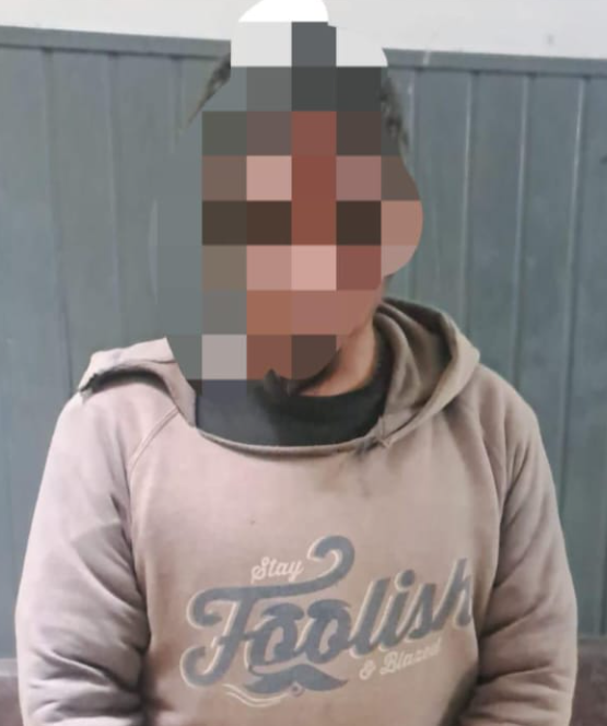 hombre en estado de ebriedad centro