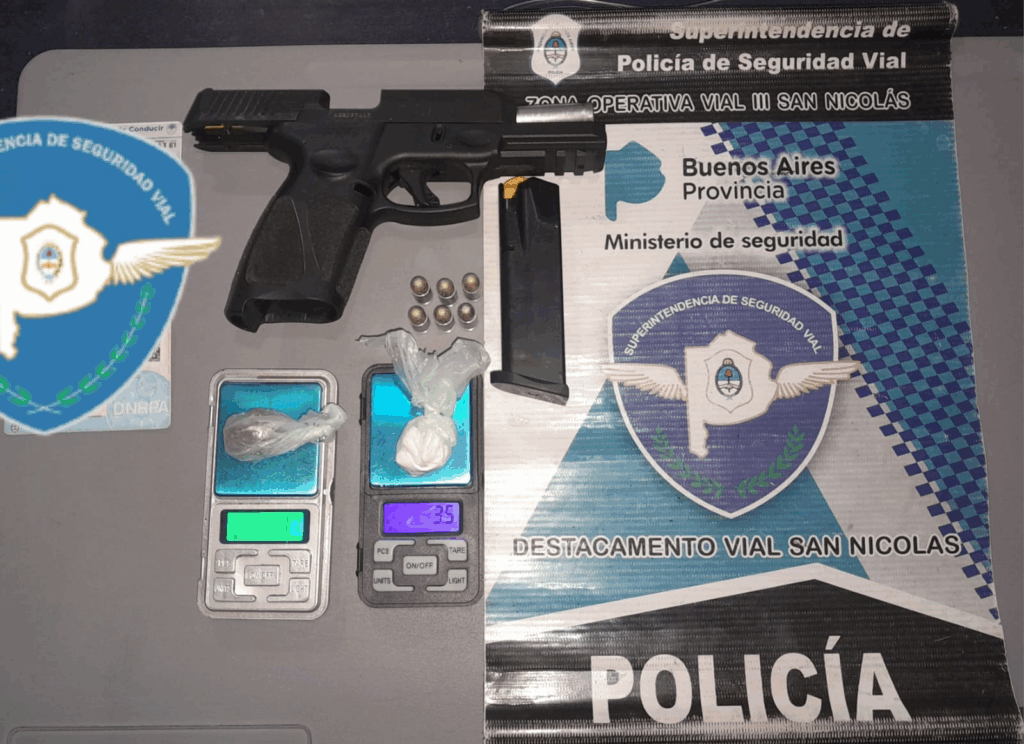procedimiento incautan arma de guerra y drogas