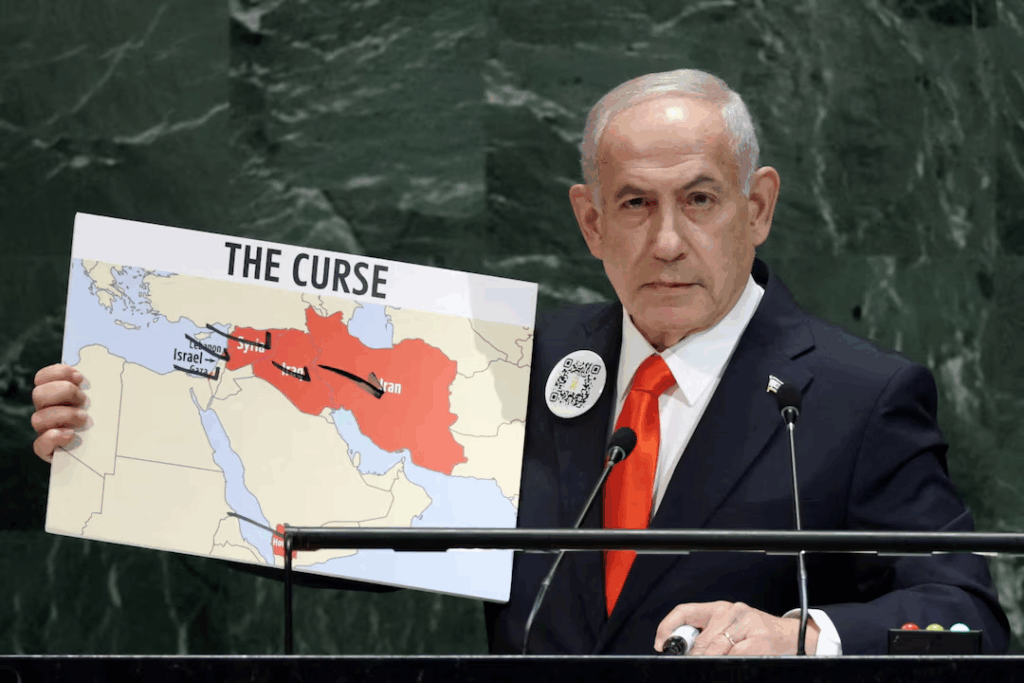 ministro israelí Netanyahu criticó a occidente en la onu