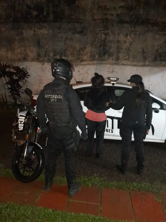 Misiones: intentó acuchillar a su marido y terminó detenida en Oberá
