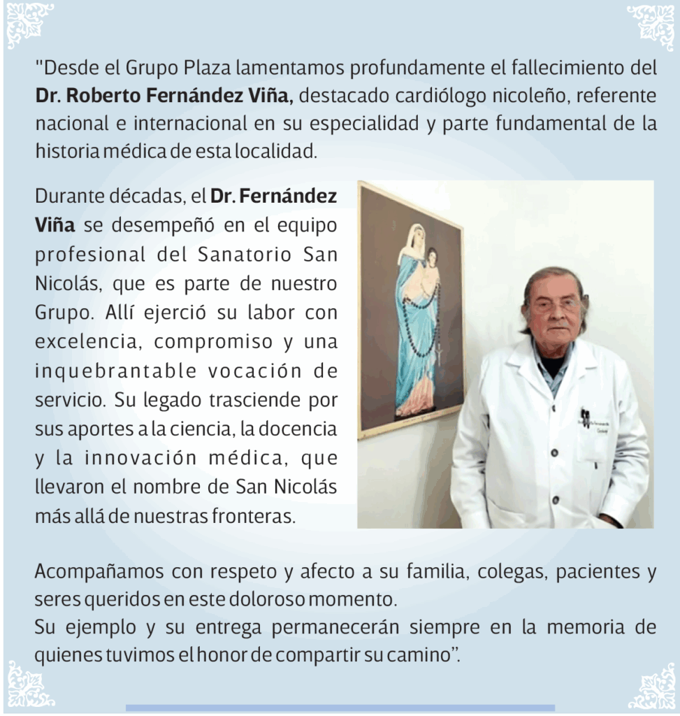 ╬ Dr. Roberto Fernández Viña