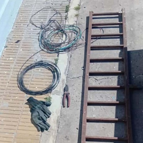 Intentó robar energía eléctrica en zona sur y fue aprehendido por la Policía