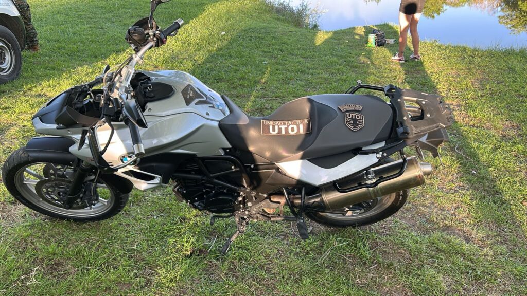 Circulaba en una motocicleta robada y con un valor de más de $20.000.000 en la costanera de Somisa y fue aprehendido por la UTOI