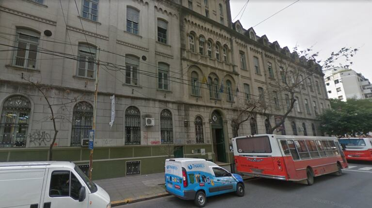 cuatro alumnos con quemaduras Palermo Colegio Guadalupe