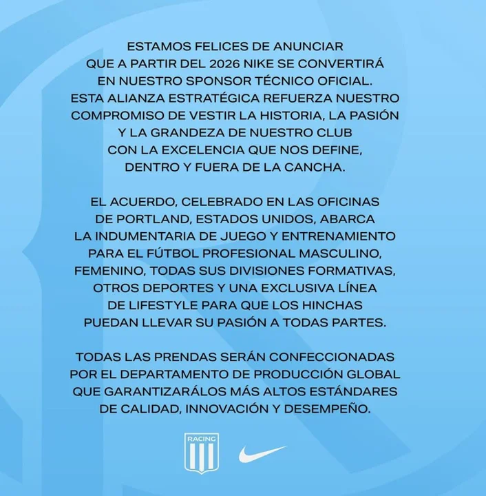 Racing nike
