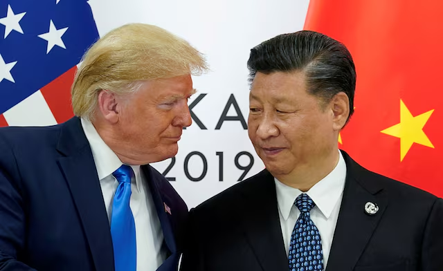 Trump y XI Estados Unidos China guerra comercial