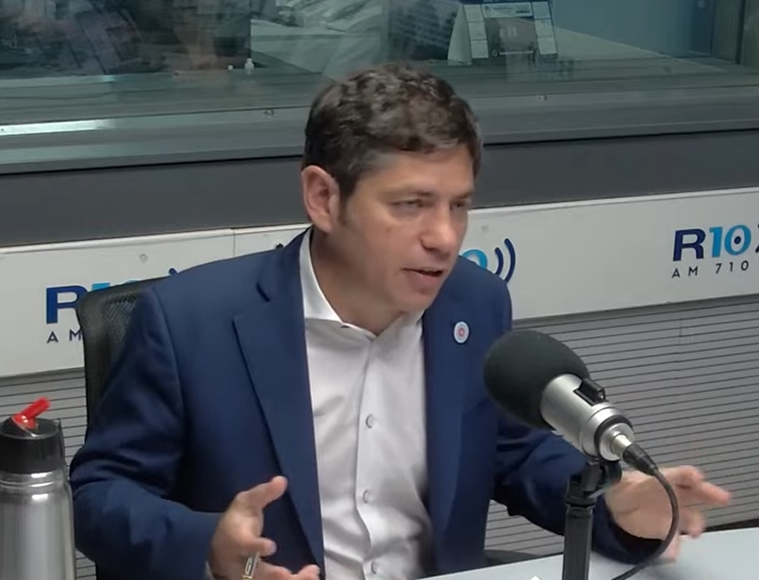 kicillof cricitó la exclusión de los gobernadores peronistas Milei